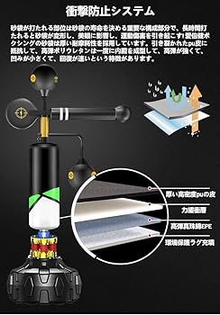EOSAU スピンバー MMA BOXING 総合格闘技 器具 ボールあり Amazon.co.jp: KDBT【2025新登場】垂直ボクシングサンドバッグ